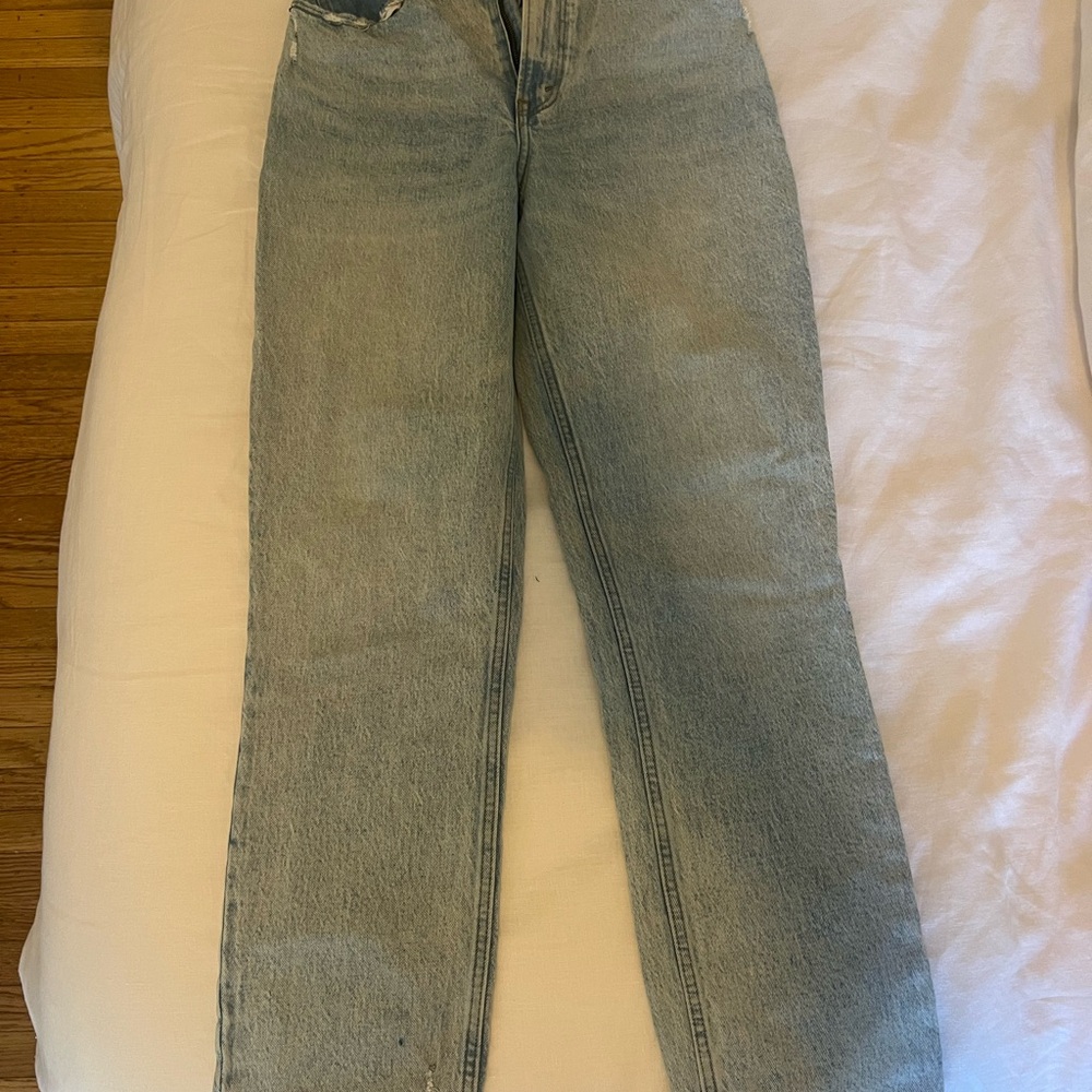 Abercrombie Curve Love Straight 90s Women's Jeans